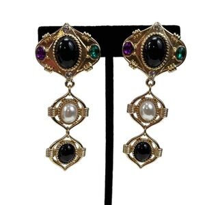 Vintage Style Dangle Earrings
